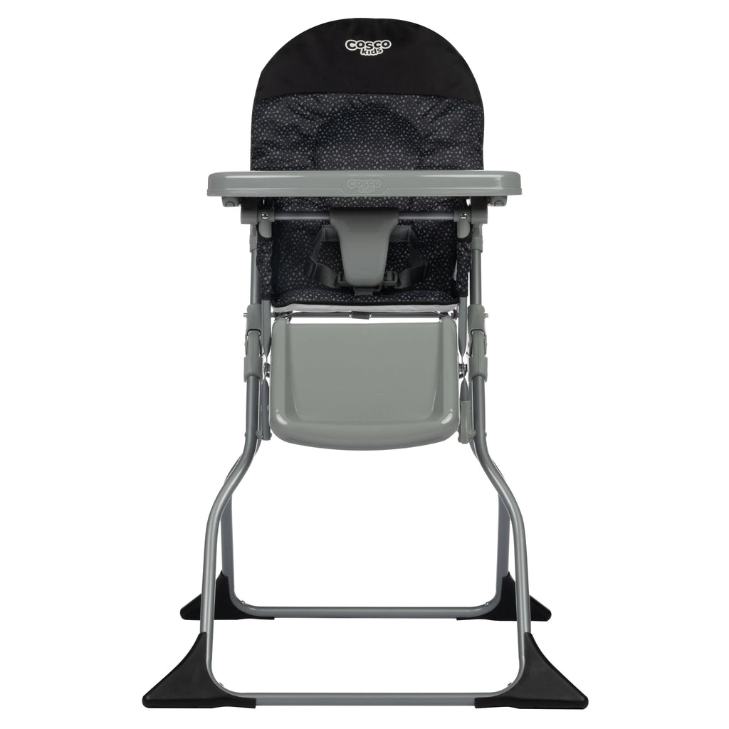 Cosco Kids Simple Fold High Chair, Noir Dot G88620