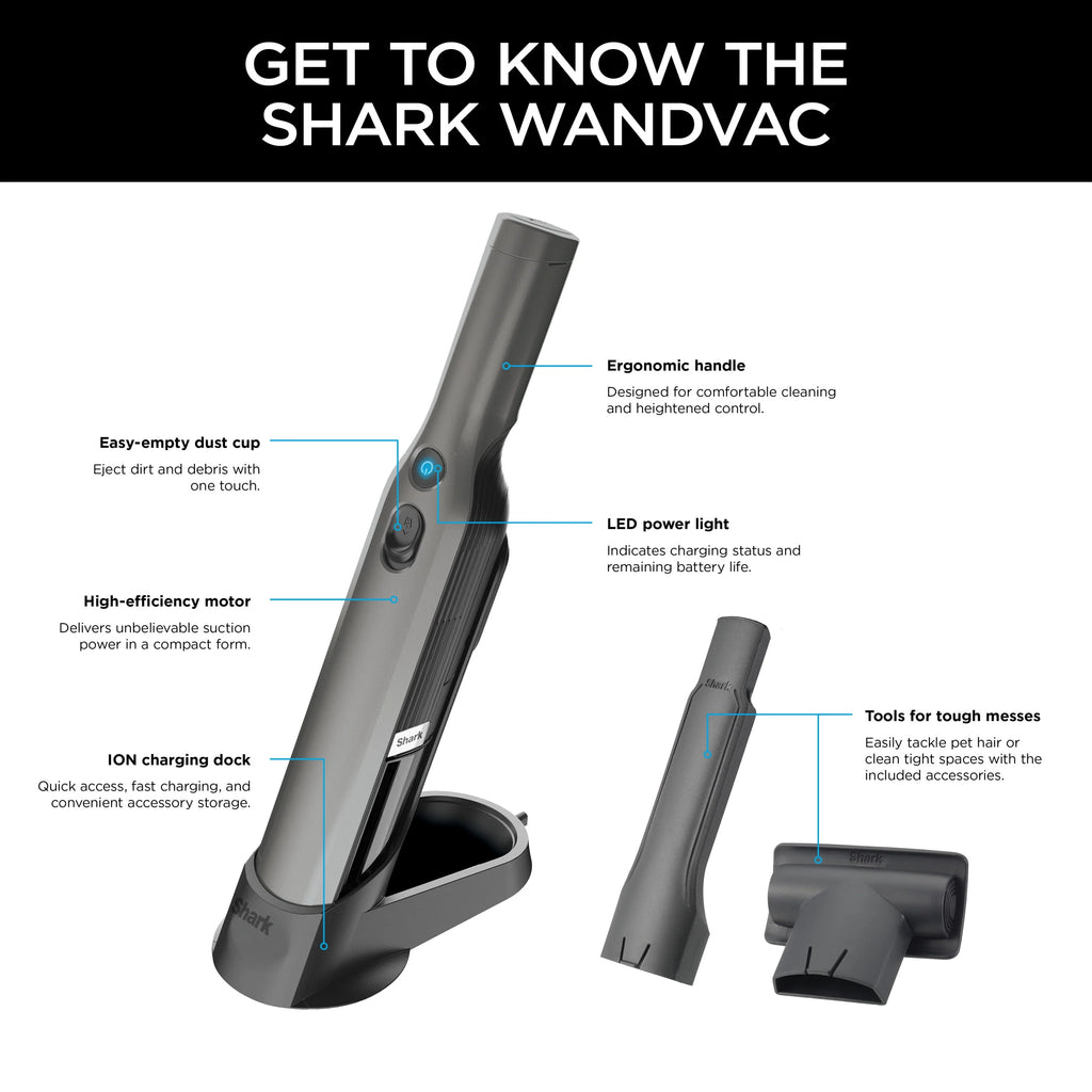 Shark WANDVAC™ Cord-Free Handheld Vacuum WV200 W54503