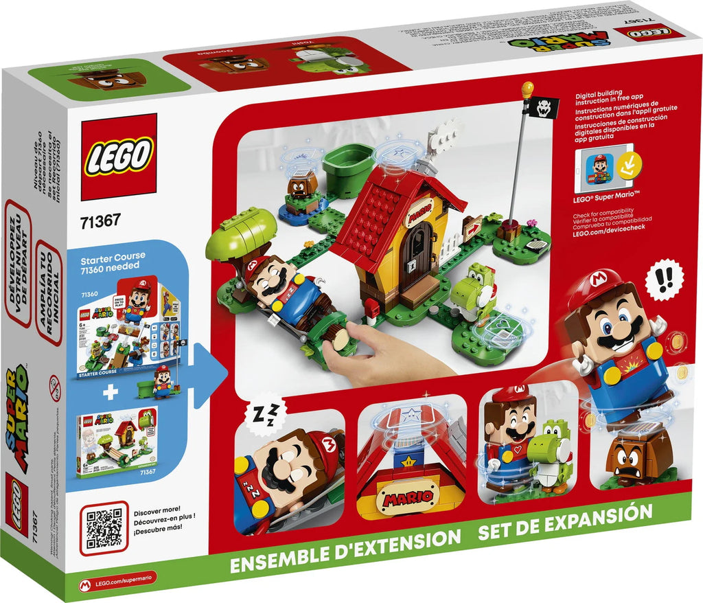 LEGO Super Mario Mario's House & Yoshi Expansion Set 71367 Building Toy S8324