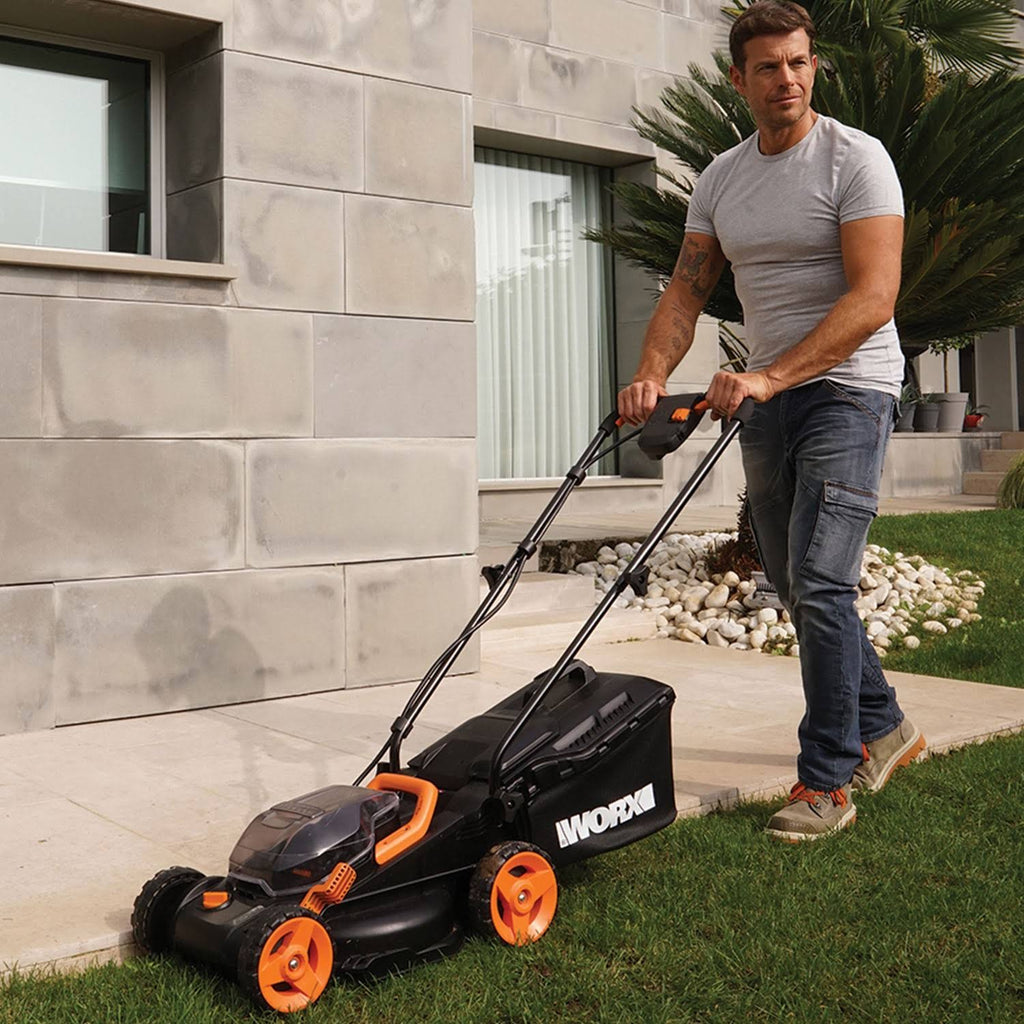 Worx 40V 13x22 Cordless Lawn Mower WG779.9 U548