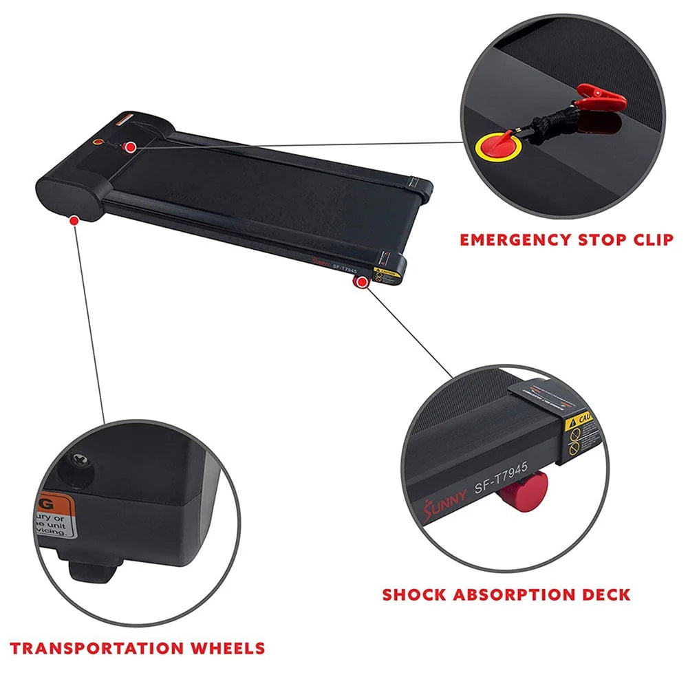 Under Desk Electric Walking Pad Treadmill for Home K13254