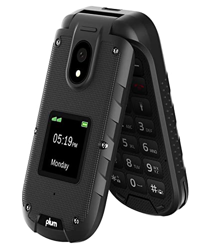 Plum RAM Plus 4G Volte Rugged Flip Phone - Orange G627492