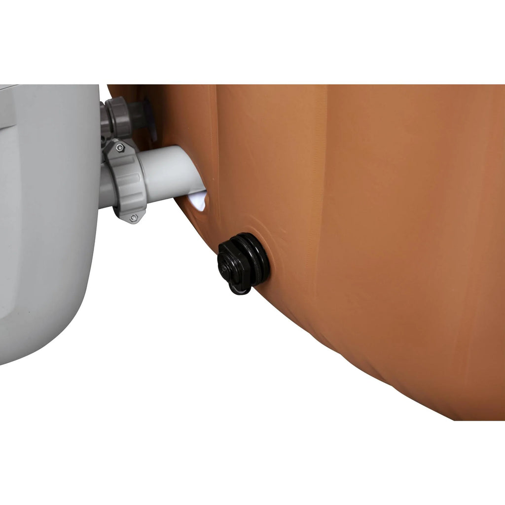 Coleman SaluSpa AirJet Inflatable Round Hot Tub, 60 Jets, Black D46266