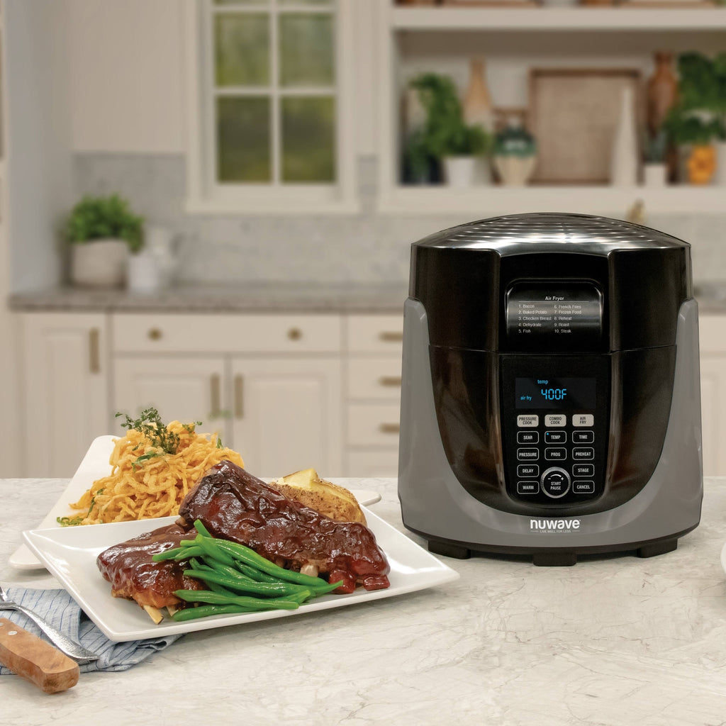 NuWave Duet Pressure Cooker Air Fryer Combo, 6 qt V48504
