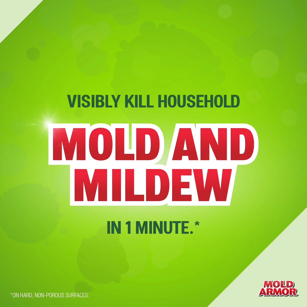 MOLD ARMOR Mold and Mildew Killer + Quick Stain Remover, 32 oz. J118723