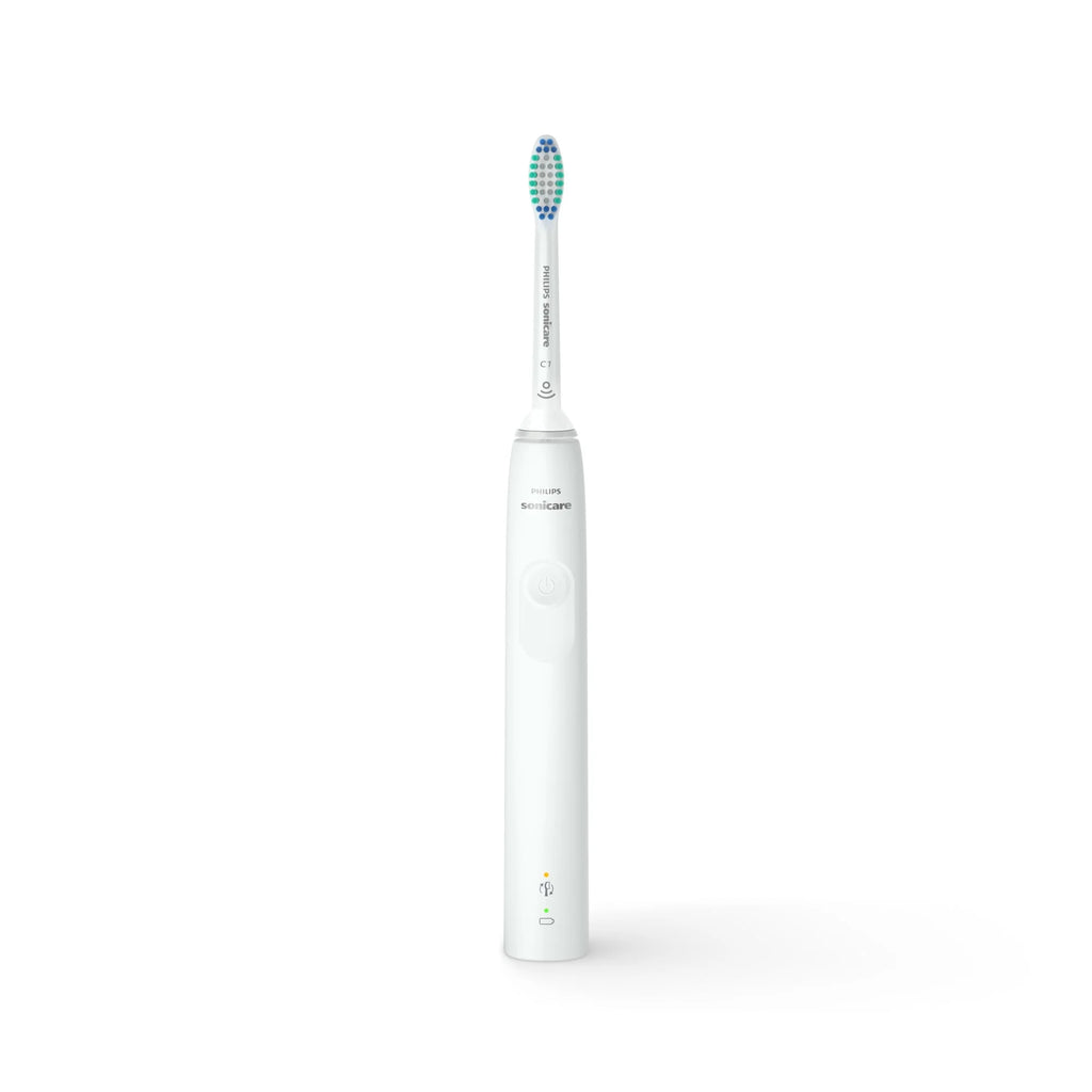 Philips Sonicare 3100 Rechargeable Electric Toothbrush with Pressure Sensor, White U255