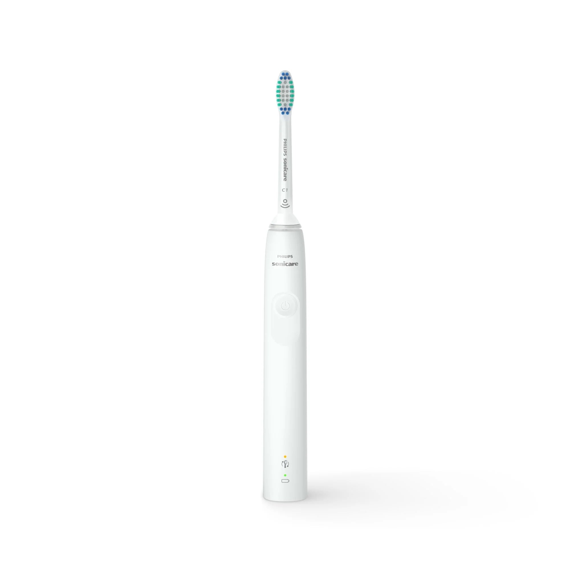 Philips Sonicare 3100 Rechargeable Electric Toothbrush with Pressure Sensor, White U255