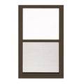 Larson Performance 35.875-in x 63-in Low-E Aluminum Brown Window | L20143663ES