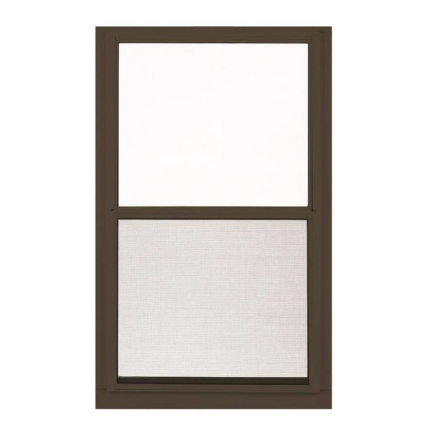 Larson Performance 35.875-in x 63-in Low-E Aluminum Brown Window | L20143663ES