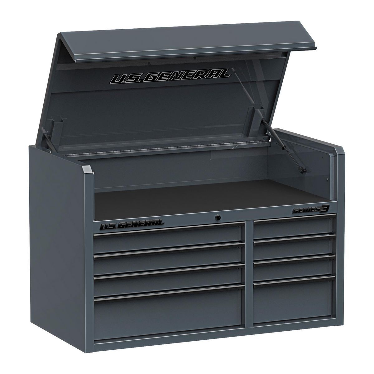 U.S. General 42 in. Top Chest, Series 3, Black E847