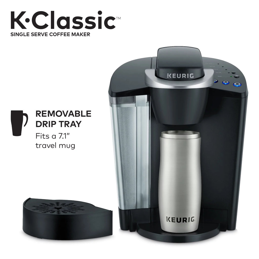 Keurig K-Classic Single Serve K-Cup Pod Coffee Maker, Black Q868
