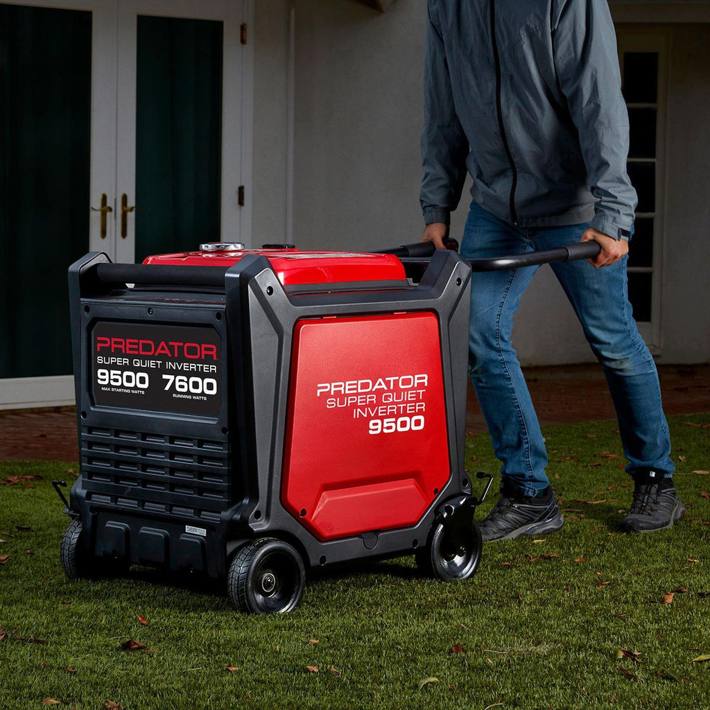 PREDATOR 9500 Watt SUPER QUIET Inverter Generator with CO SECURE Technology, EPA F832
