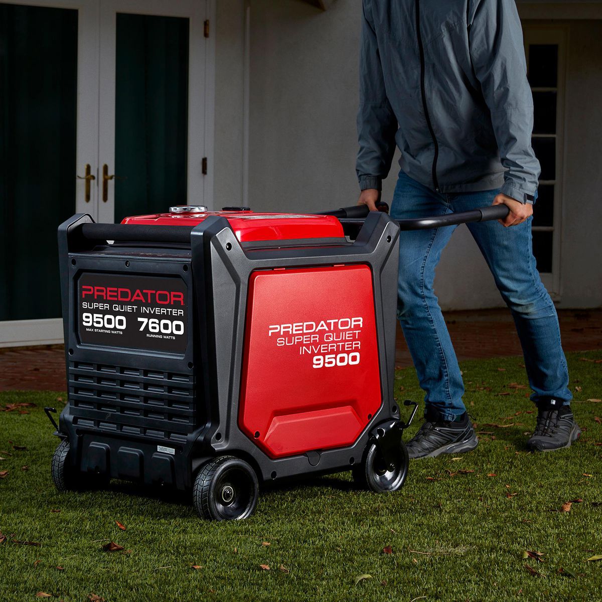 PREDATOR 9500 Watt SUPER QUIET Inverter Generator with CO SECURE Technology, EPA F832