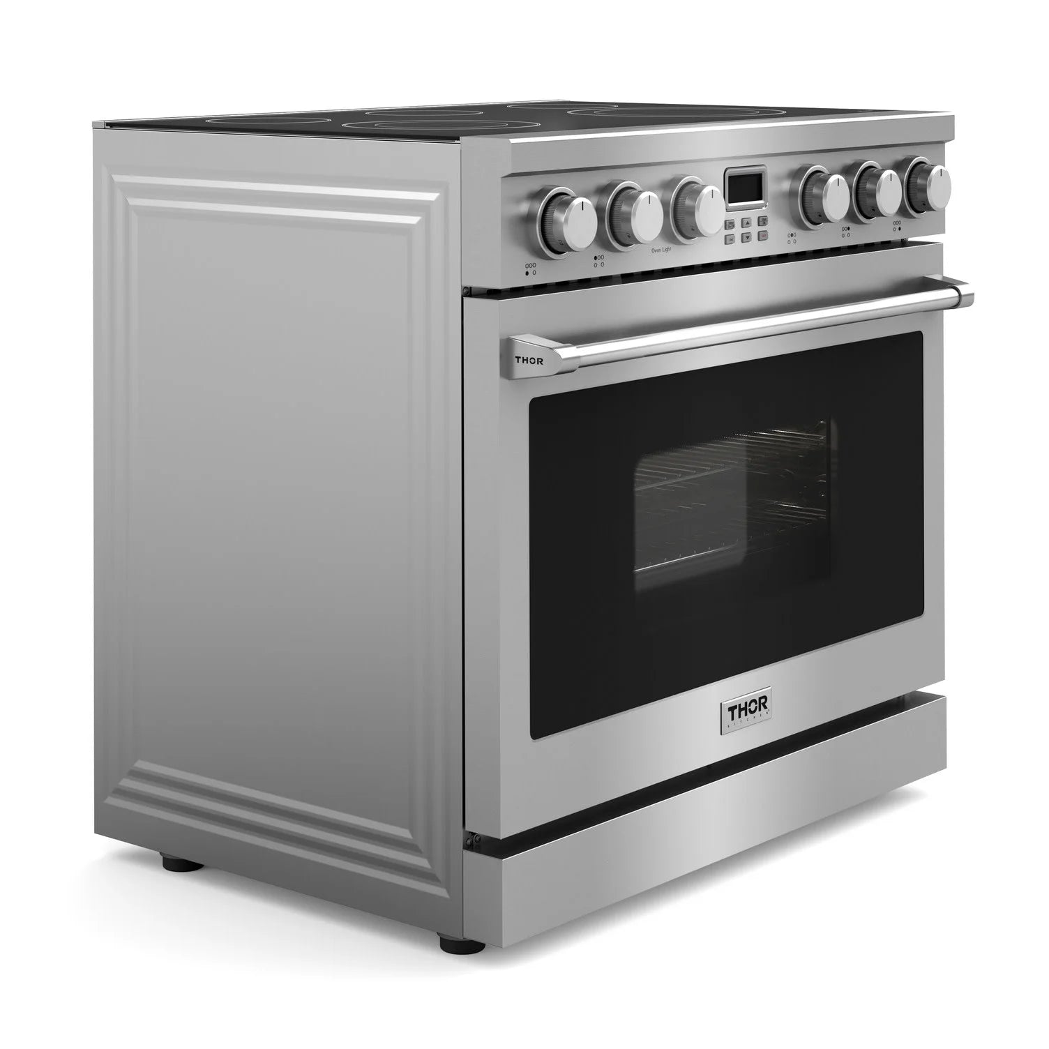 Thor Kitchen Are36 A Series 36" Electric Range - Stainless H8627