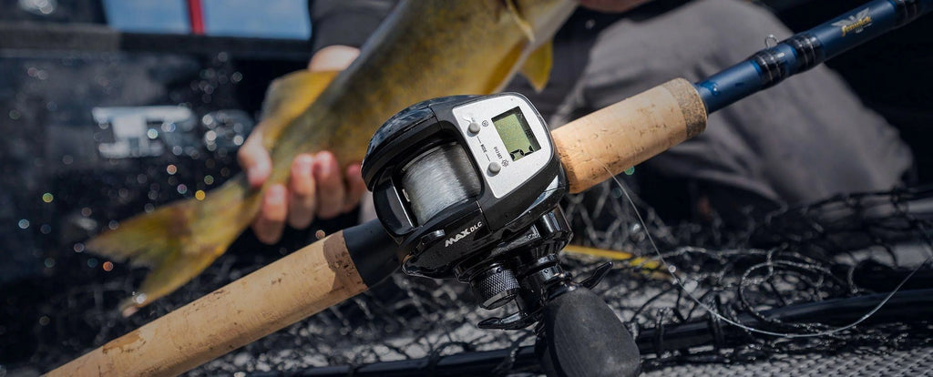 Abu Garcia Max Digital Line Counter Baitcast Fishing Reel W52168