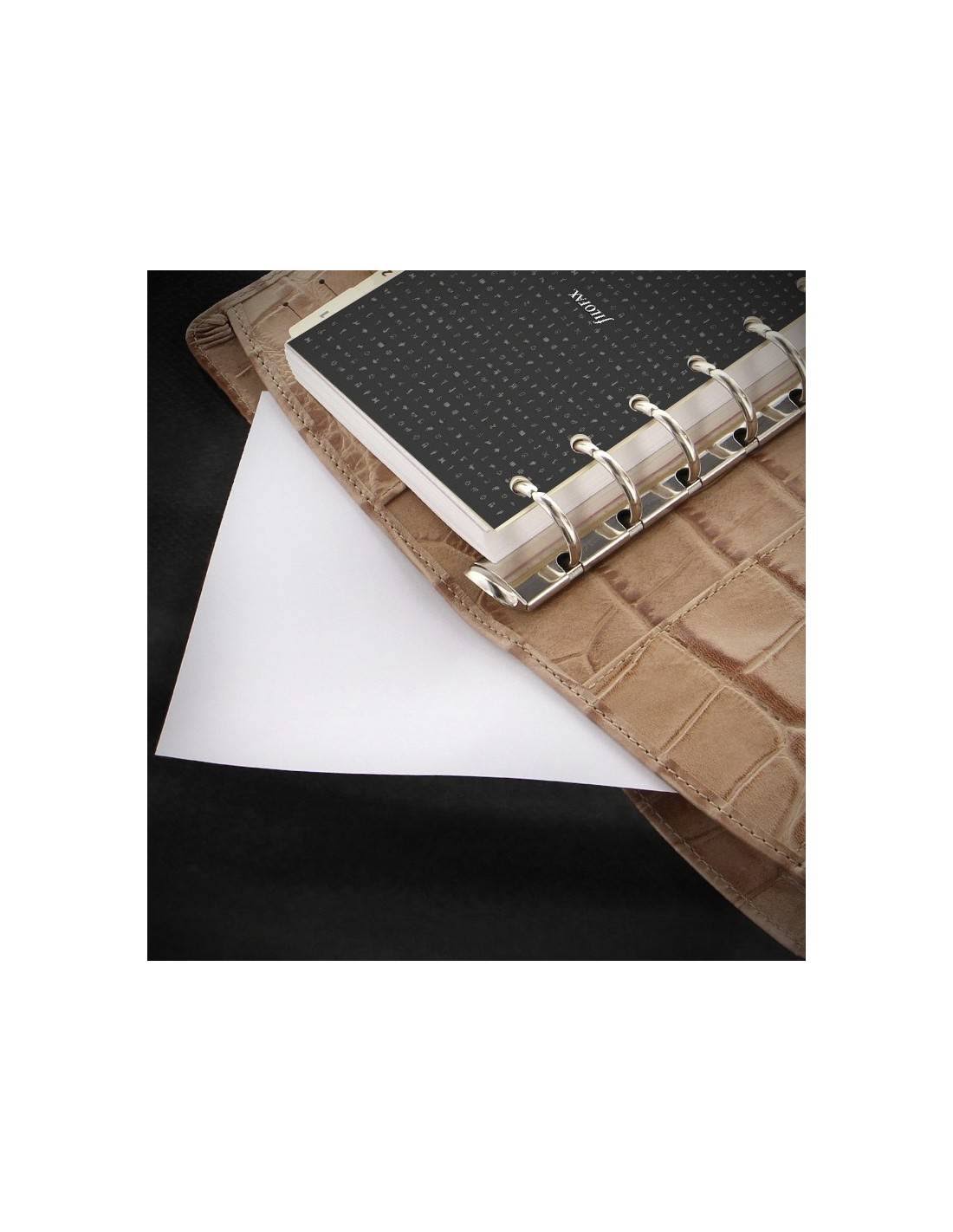 Filofax Classic Croc Fawn A5 Organizer C73237