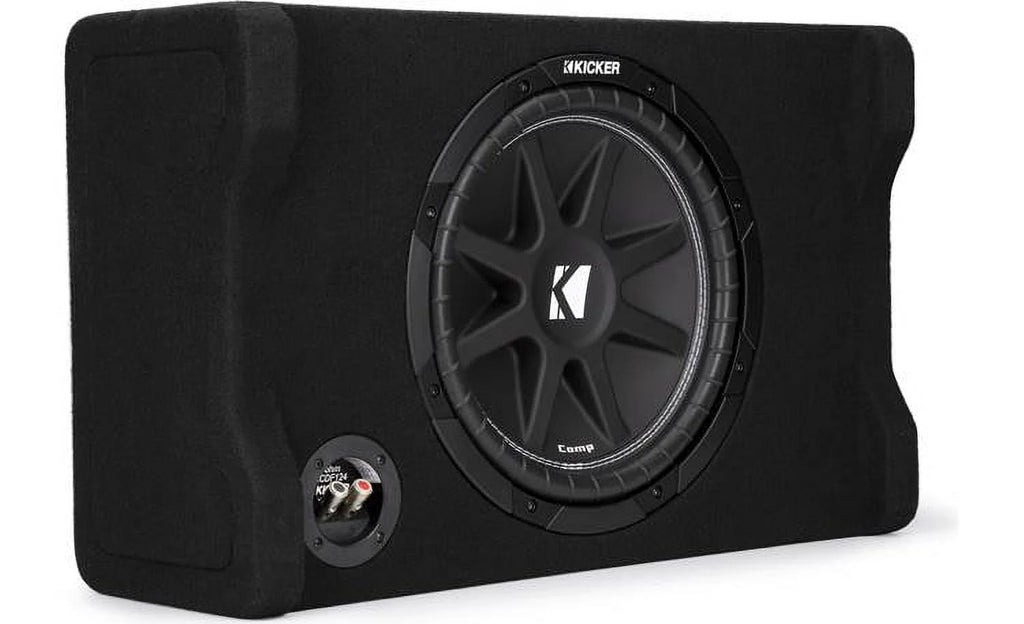 Kicker 48CDF124 Comp 12 Down-Firing Loaded Subwoofer Enclosure S503