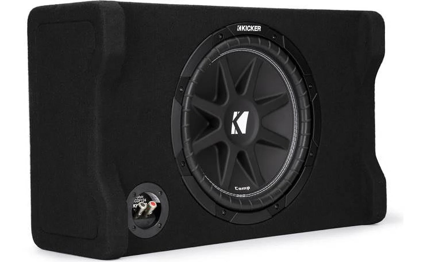 Kicker 48CDF124 Comp 12 Down-Firing Loaded Subwoofer Enclosure S503