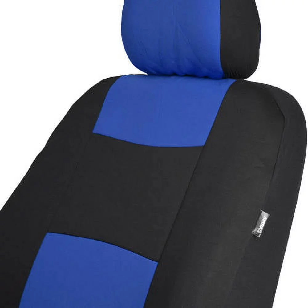 BDK Car Seat Covers 9pc Polyester, High Back Rear Bench O565