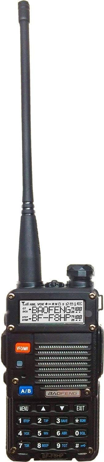 BAOFENG BF-F8HP 8-Watt Dual Band Two-Way Radio with Large Battery N44906