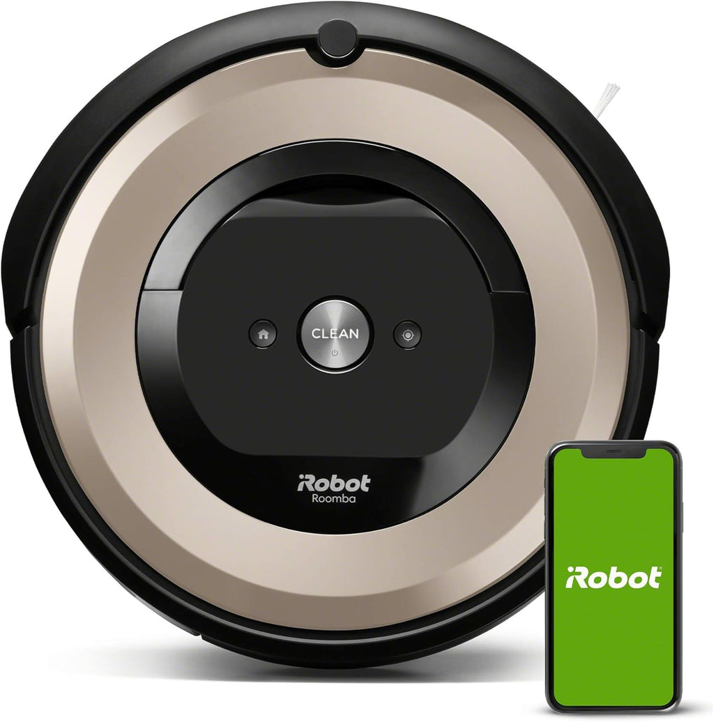 iRobot Roomba E5 (5150) Robot Vacuum for Pet Hair, Carpets and Hard Floors, Black (Renewed) L403