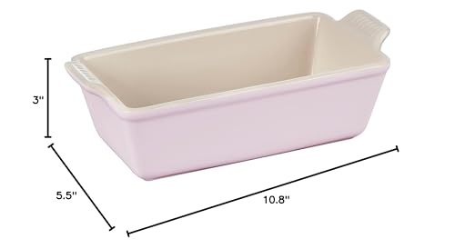 Le Creuset Stoneware Heritage Loaf Pan, Cerise B331090