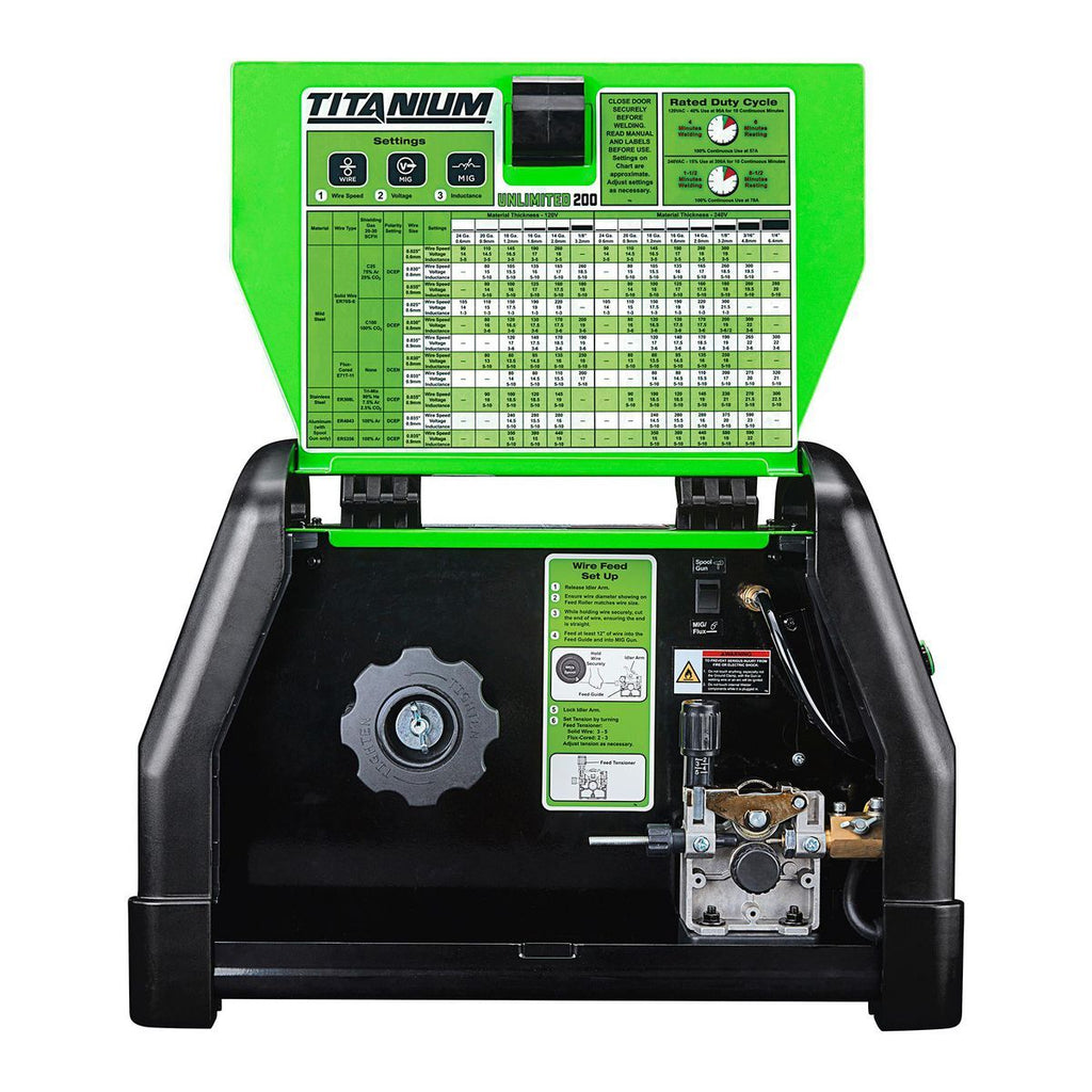 TITANIUM UNLIMITED 200 Professional Multiprocess Welder 120/240V A4823