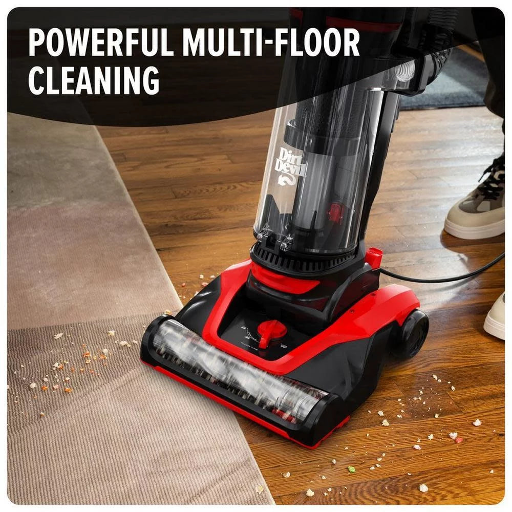 Dirt Devil Multi-Surface Extended Reach+ Bagless Upright Vacuum Cleaner T1339