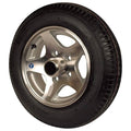 Martin Wheel 121303 Aluminum Star Mag Trailer Tires u0026 Assembly - 12 in. Bias Plywood Model NO. DM412C-5SM