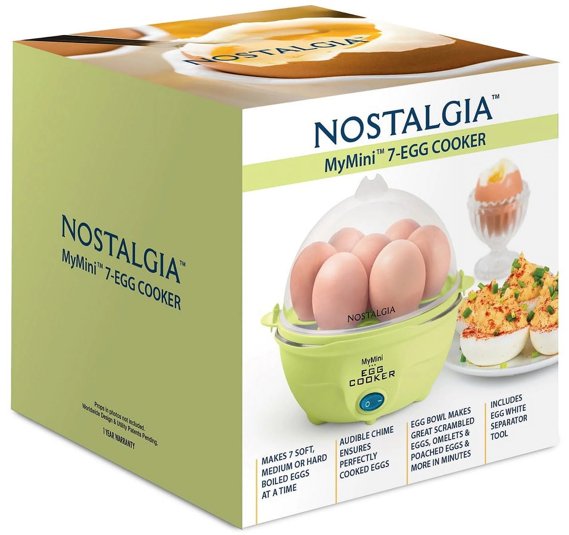 MyMini Premium 7-Egg Cooker, Teal J843