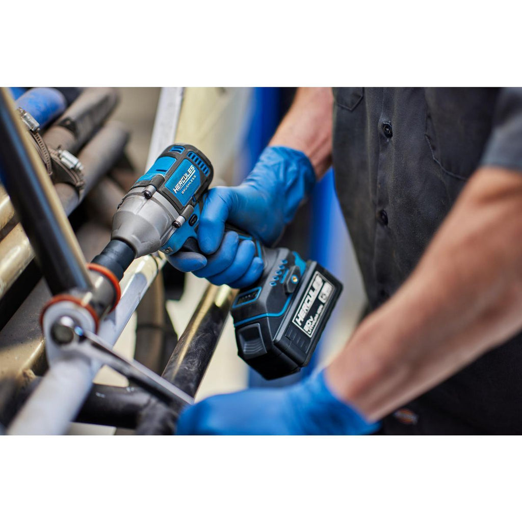 HERCULES 20V Brushless 1/2 in. Compact 4-Mode Impact Wrench, Tool Only W233