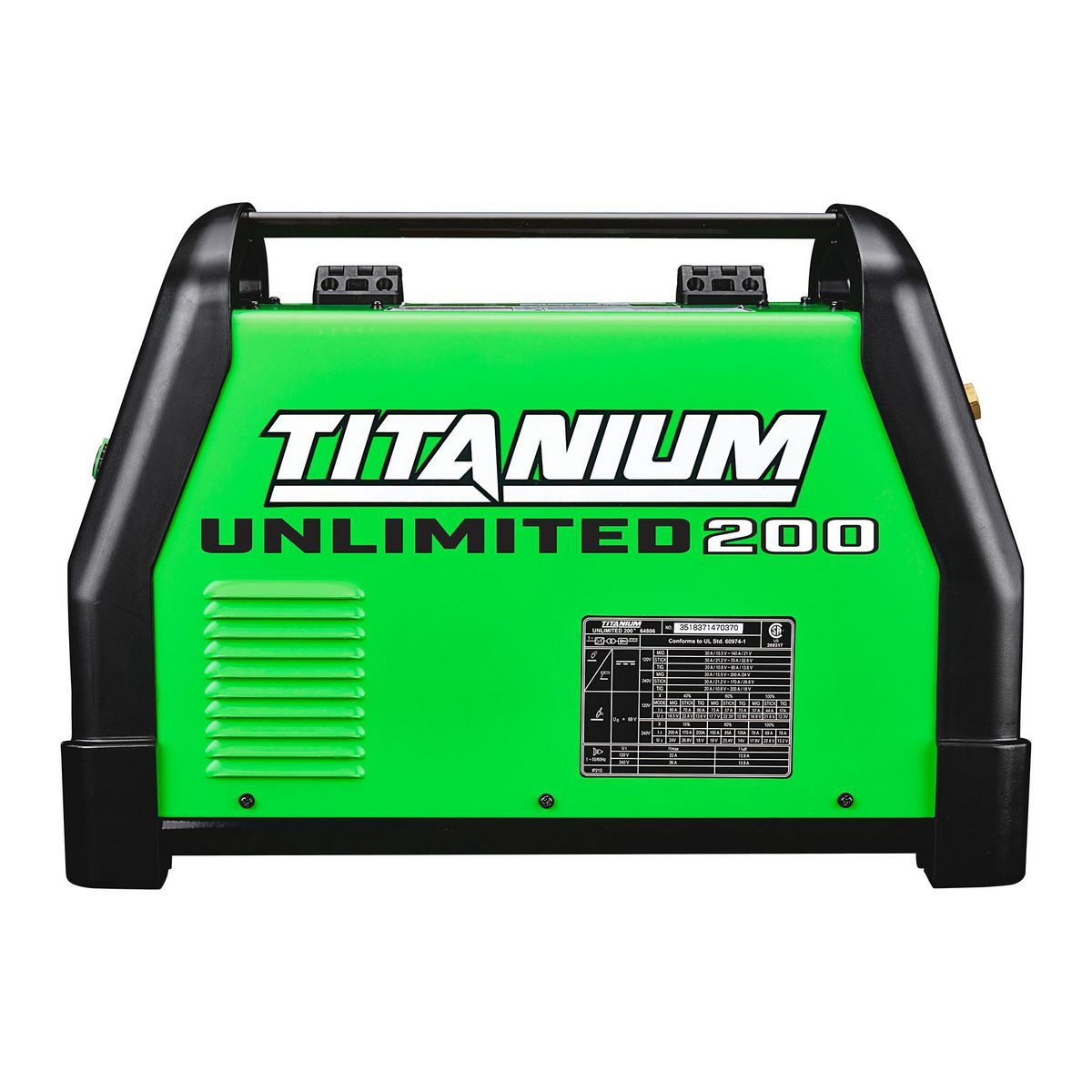 TITANIUM UNLIMITED 200 Professional Multiprocess Welder 120/240V Q54091