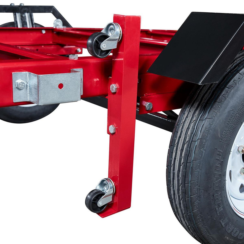HAUL-MASTER 1720 lb. Capacity 4 ft. x 8 ft. Folding Trailer K33488