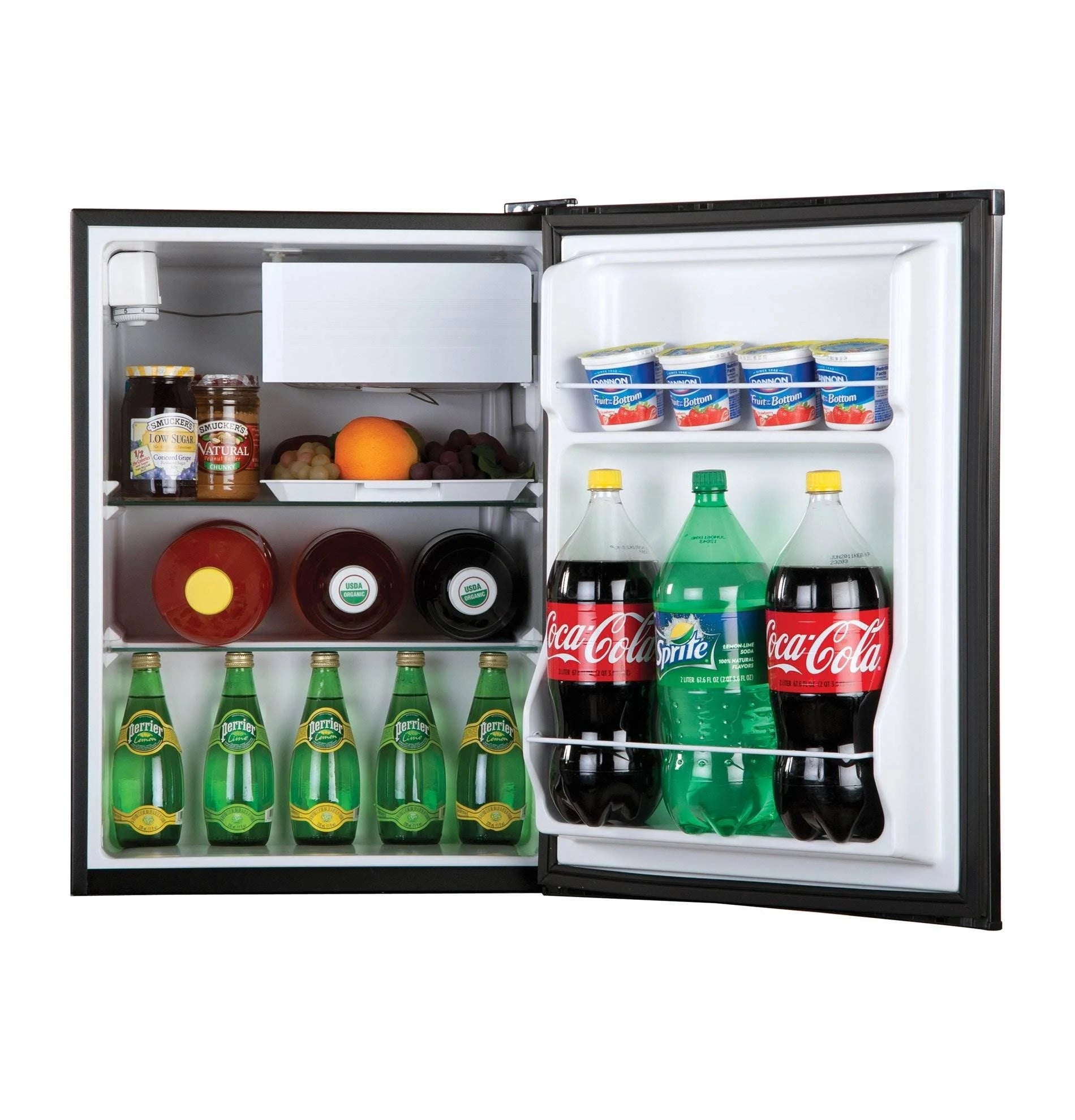 Haier 2.7CF Estar Compact Refrigerator Black E48072