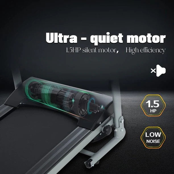 Foldable Treadmill with Incline for Home Workout Z6175