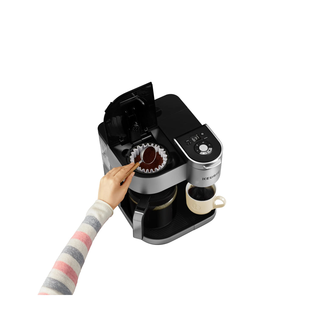 Keurig® K-Duo Special Edition Single Serve & Carafe Coffee Maker, Silver H954