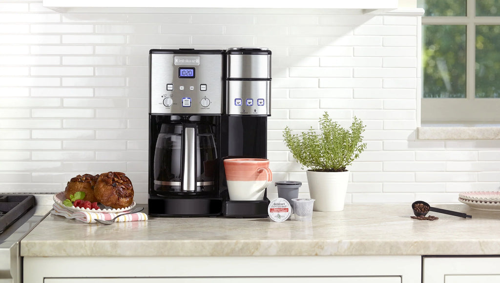 Cuisinart Coffee Center™ 12 Cup Coffeemaker and Single-Serve Brewer Q452154