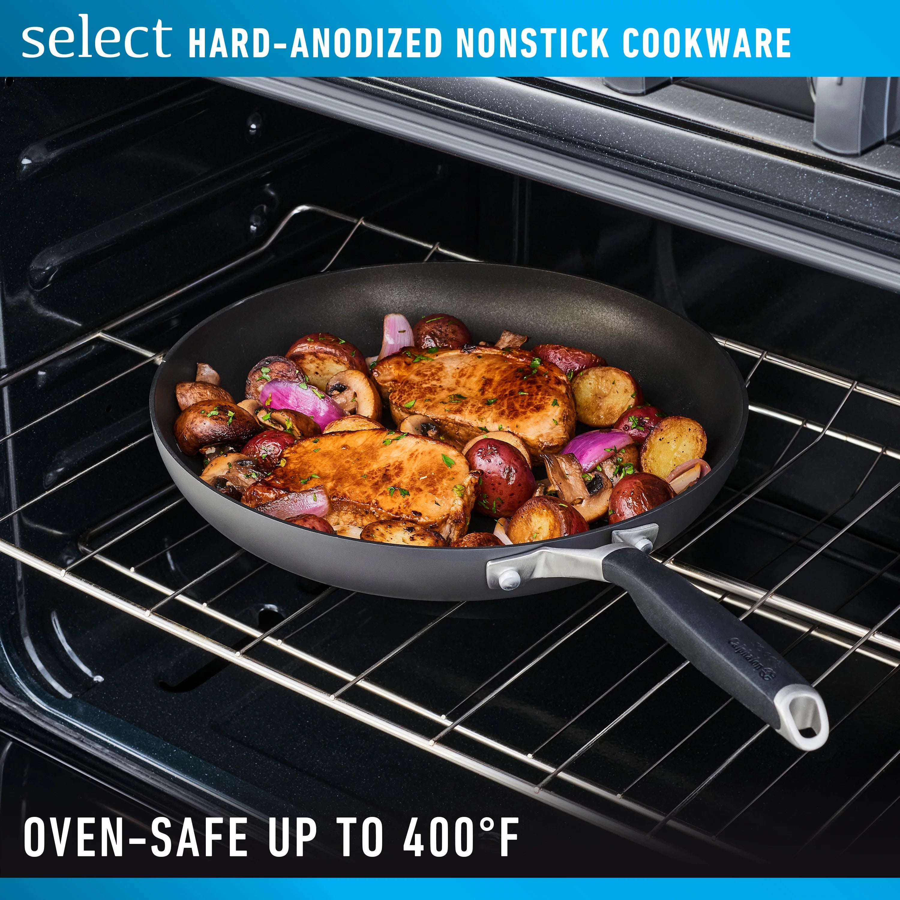 Select by Calphalon AquaShield Nonstick Cookware 10-Piece Set P61386