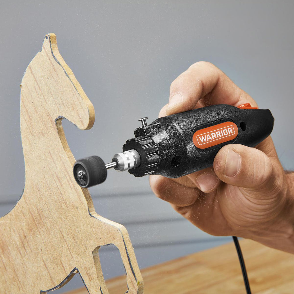 WARRIOR 0.7 Amp Rotary Tool Kit, 80-Piece M461587