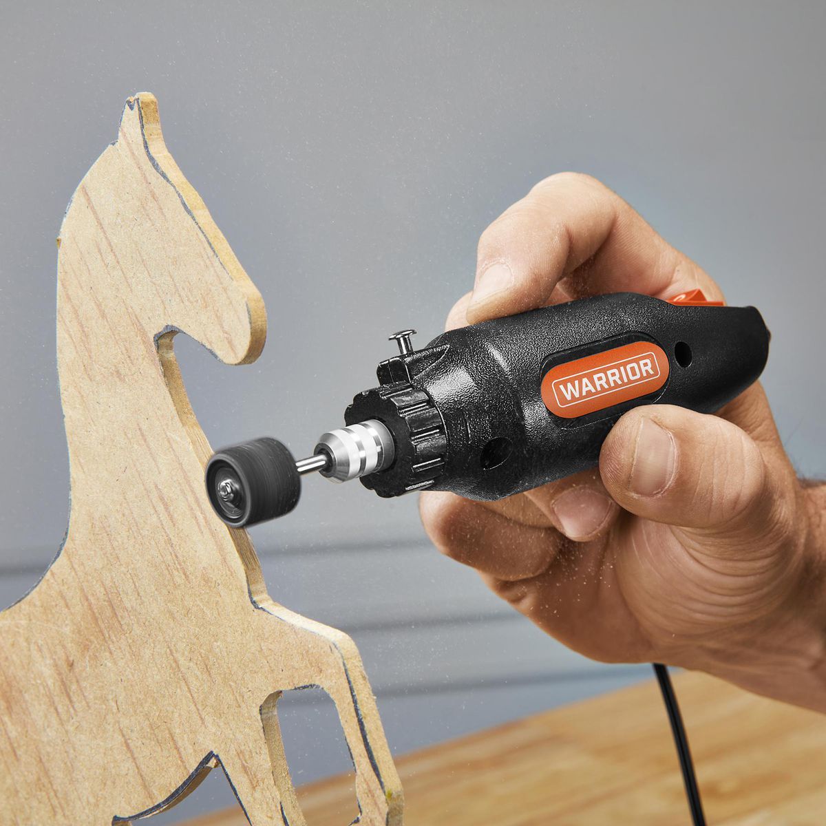 WARRIOR 0.7 Amp Rotary Tool Kit, 80-Piece M461587