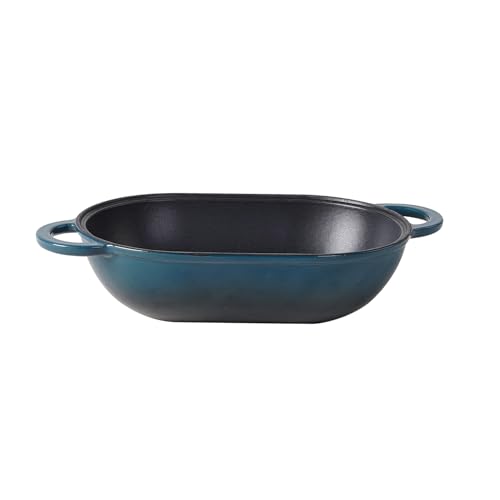 Cast Iron Bread Pan with Lid, Pre-Seasoned Loaf Pan U818