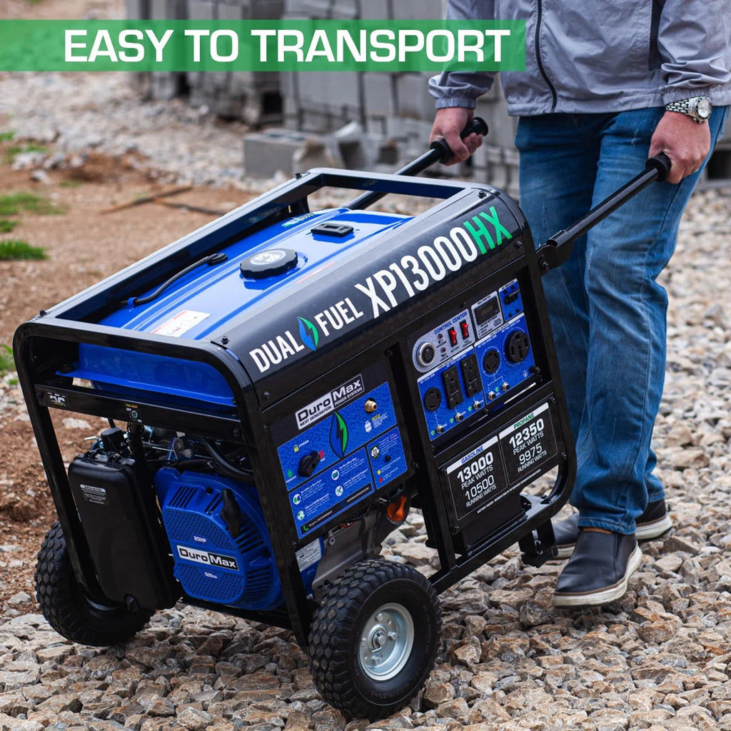 DuroMax XP13000HX 13,000 Watt Portable Dual Fuel Generator R53533