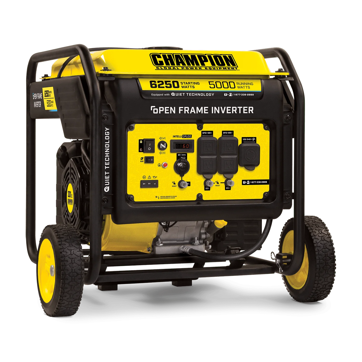Champion Power Equipment 6250-Watt Open Frame Inverter with Quiet Technology