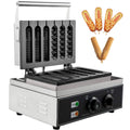 VEVOR Electric French Waffle Dog Maker Corn Dog Baker Foot Pads 0~5 Mins 50~300°C