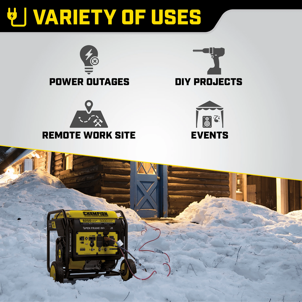 Champion Power Equipment 6250-Watt Open Frame Inverter W80192