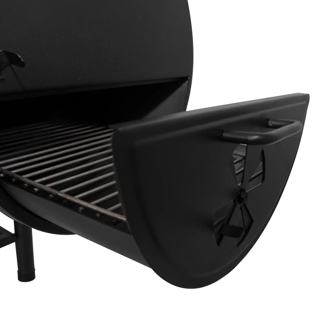 Char-Griller Smokin' Outlaw Charcoal Grill and Offset Smoker V528075