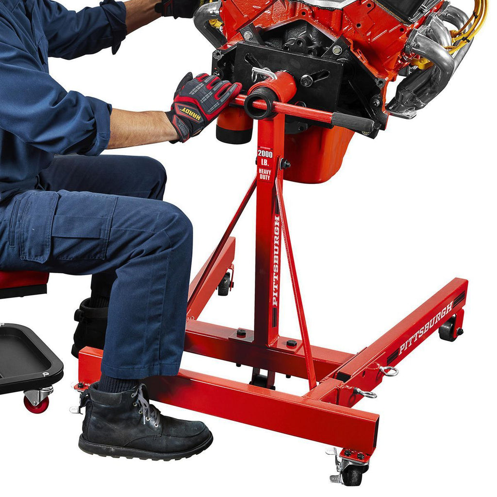 PITTSBURGH 2000 lb. Foldable Engine Stand J1239