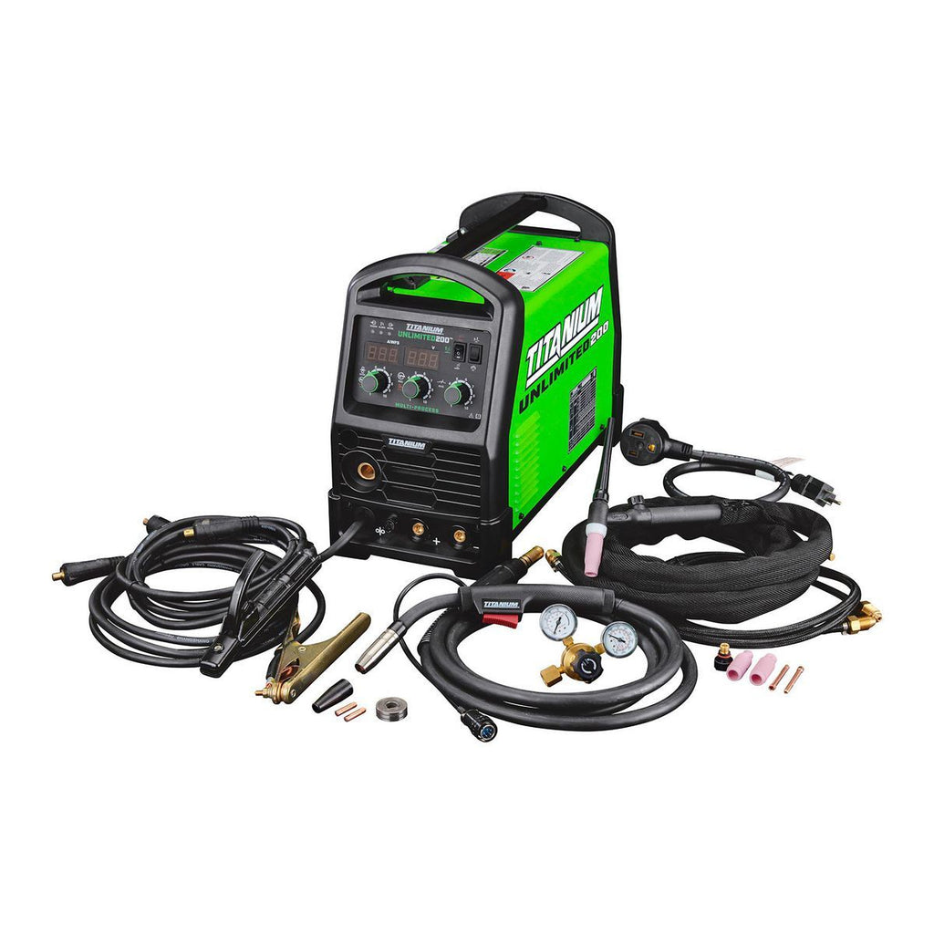 TITANIUM UNLIMITED 200 Professional Multiprocess Welder 120/240V Q54091