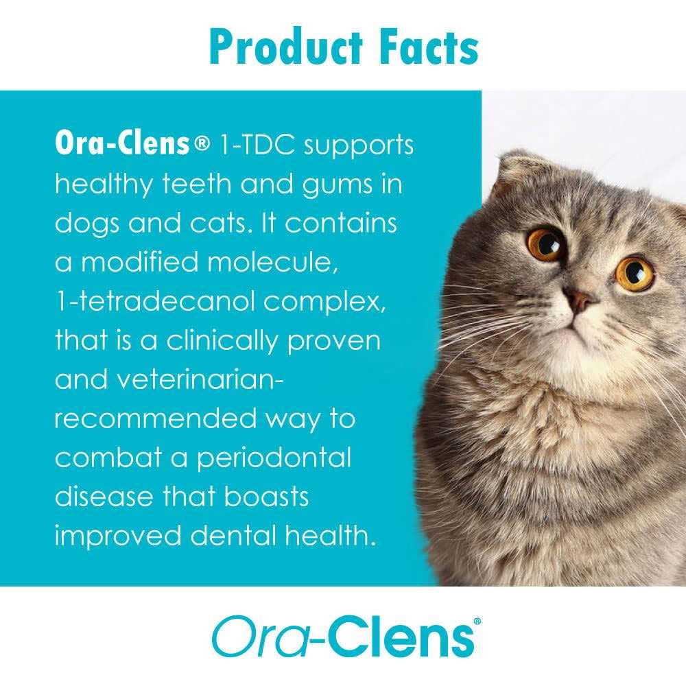 Ora-Clens 1-TDC Periodontal Supplement for Dogs & Cats A752