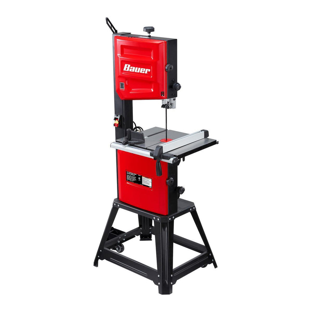 BAUER 1 HP, 14 in. Stationary Wood Cutting Band Saw